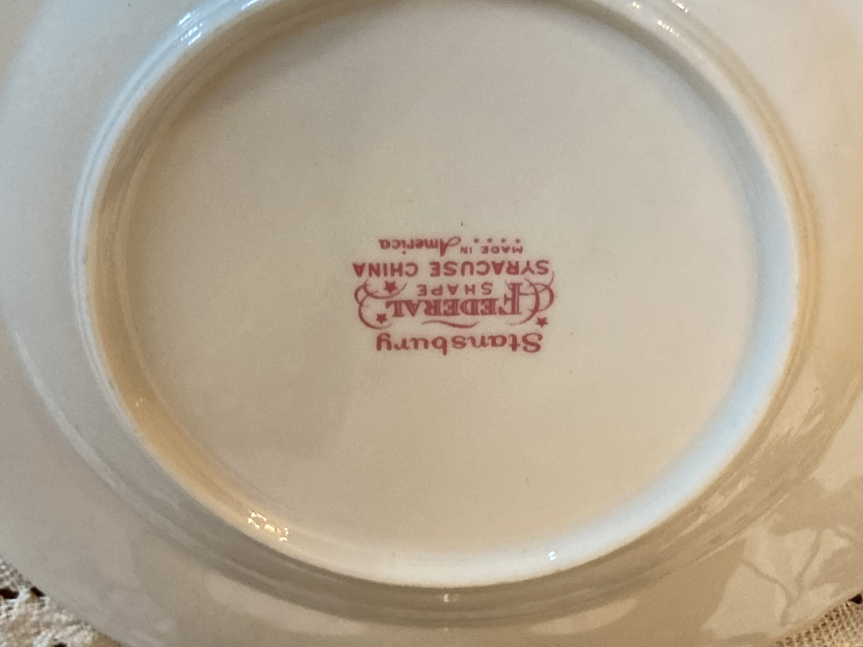 Set4 Lovely Syracuse China Stansbury Cereal Bowls Etsy