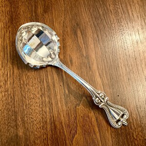 Towel Old Colonial Sterling Gravy Ladle  Free Shipping