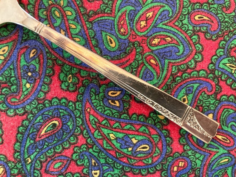 Oneida Nobility Silver Plate Art Deco Caprice Pattern Salad Etsy