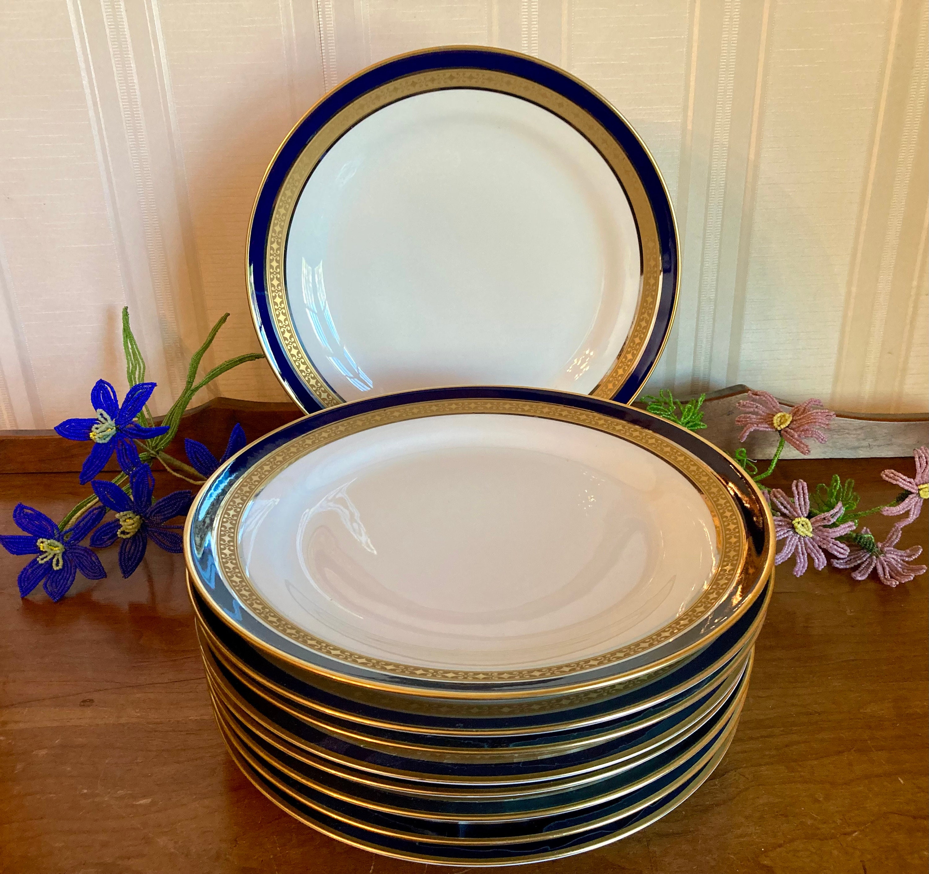 Weimar Porcelain Cobalt - Etsy