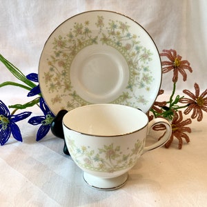 Wedgwood “Floral Festival” R4633 Bone China Cup and Saucer(s)