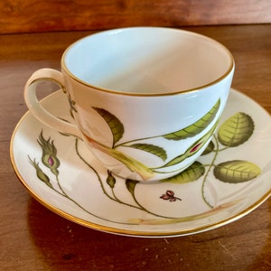 Royal Worcester BLIND EARL,Not Raised Cup & Saucer Set(s)