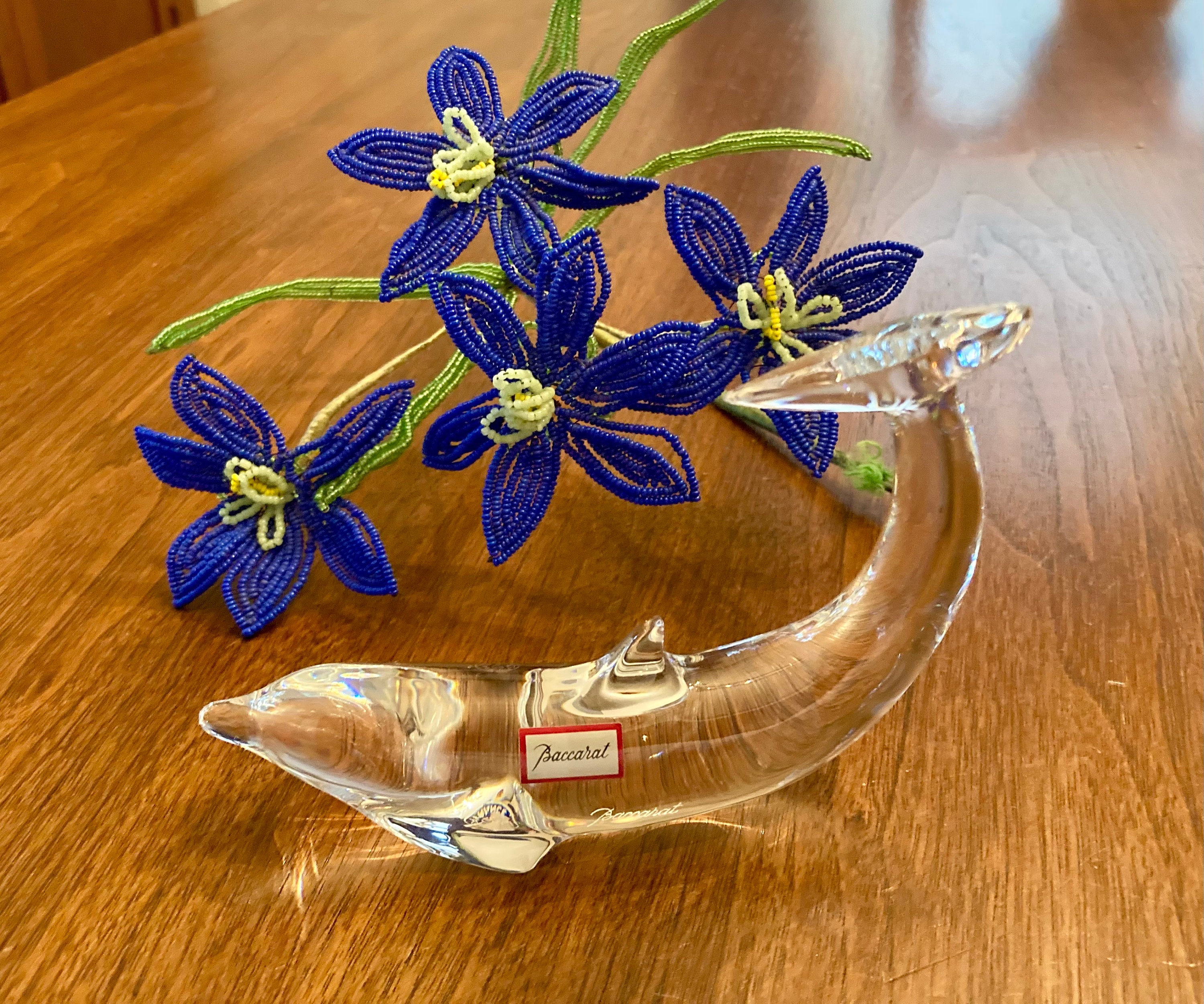 Baccarat Crystal Dolphin - Etsy