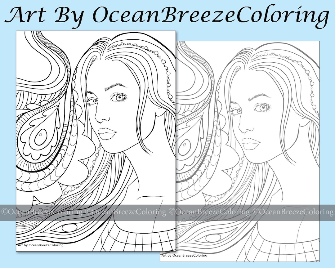Printable Coloring Page - Etsy