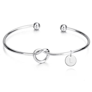 Silver Bridesmaid Bracelet, Personalized Bridesmaid Gift, Gift For Bridesmaid, Custom Bridesmaid Gift, Personalized Gift, Gift Rose Gold