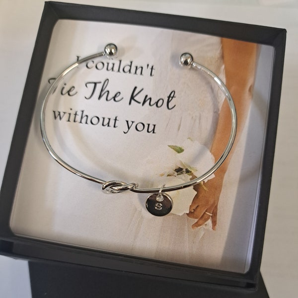 Tie The Knot Jewelry, Bridal Party Gifts, Bridal Party Proposal Gifts, Will you be my Bridesmaid, Bridal Party Thank You Gifts, Proposal Box