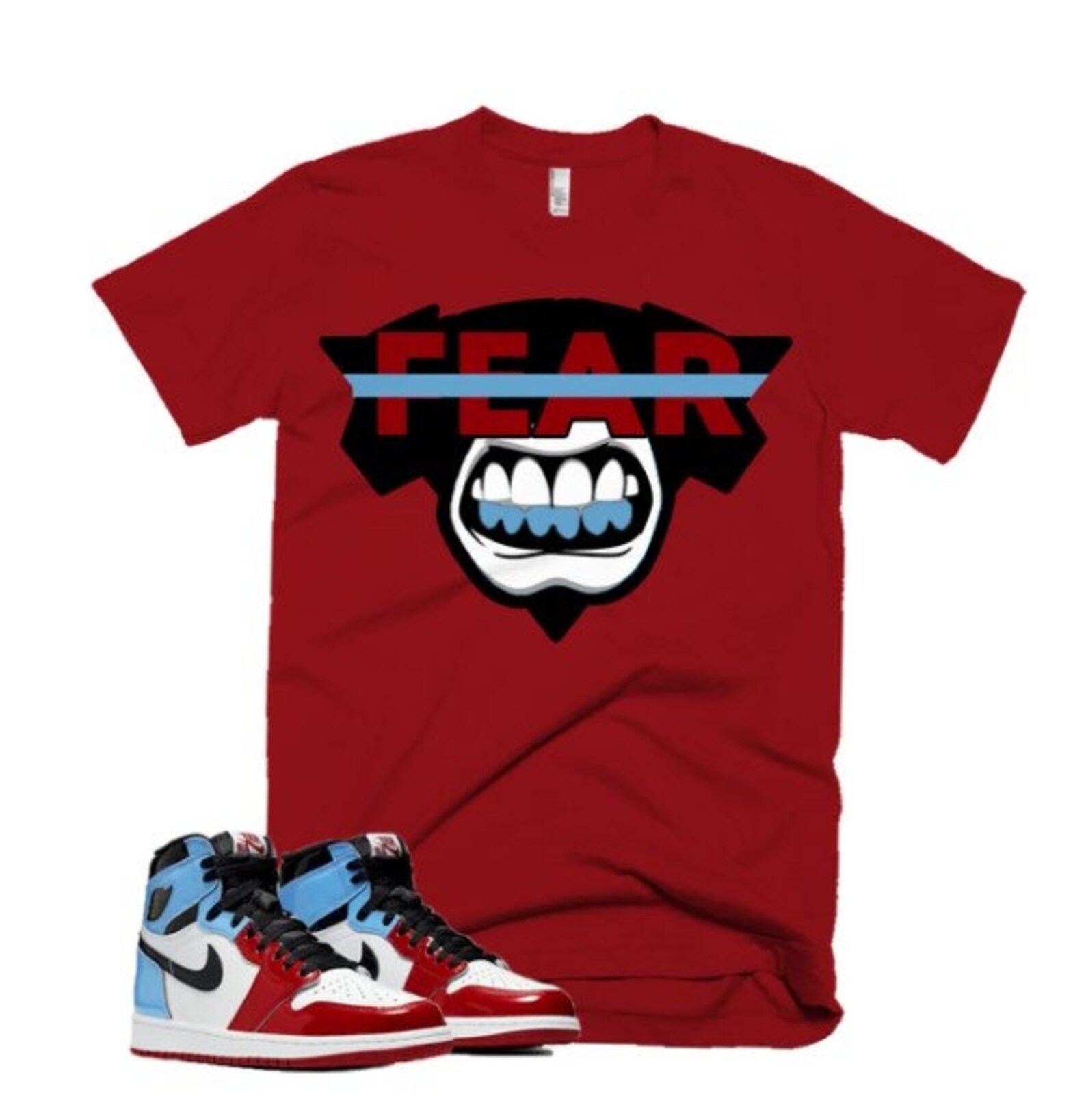 jordan 1 fearless shirt