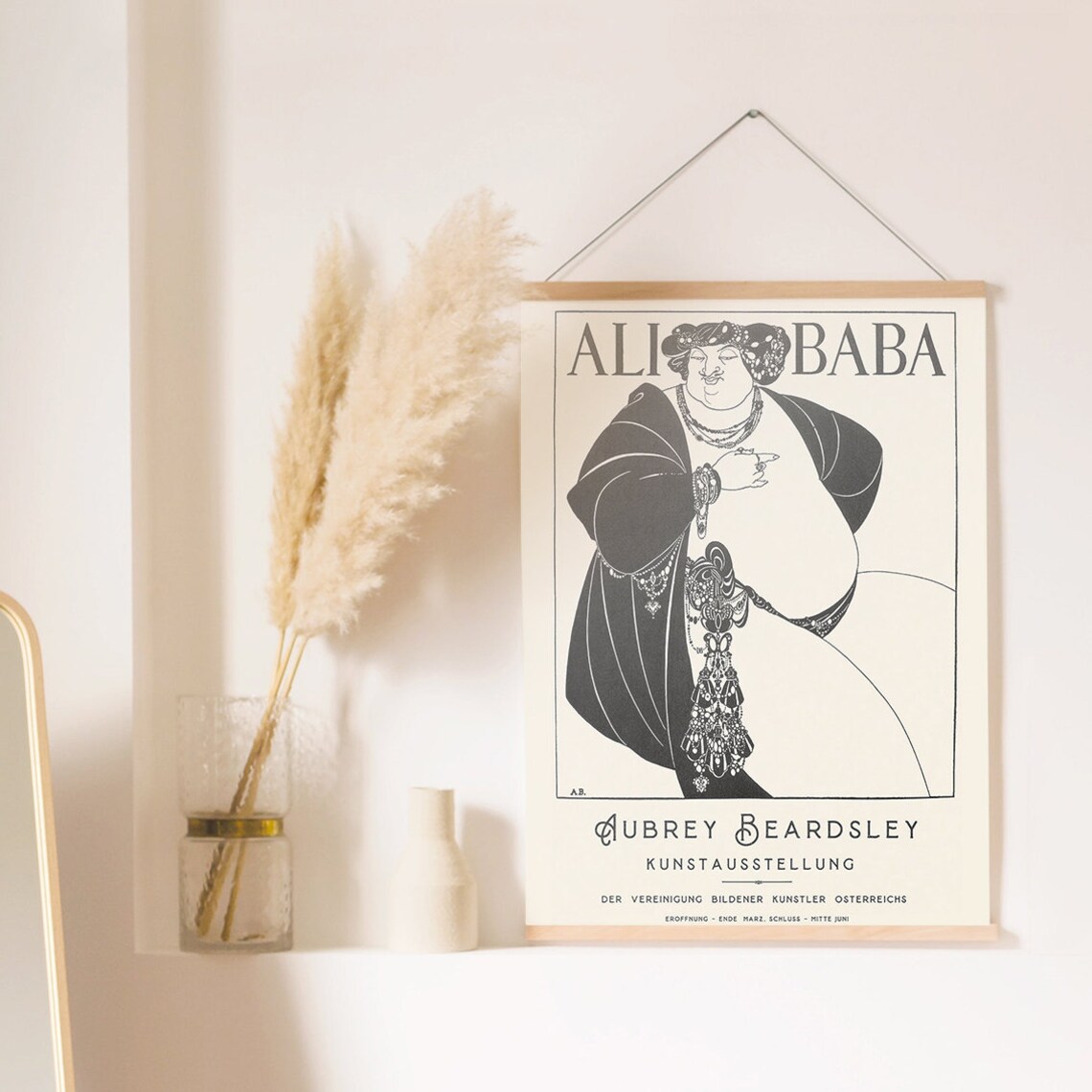 Beardsley Alibaba Poster Aubrey Beardsley Alibaba Aubrey