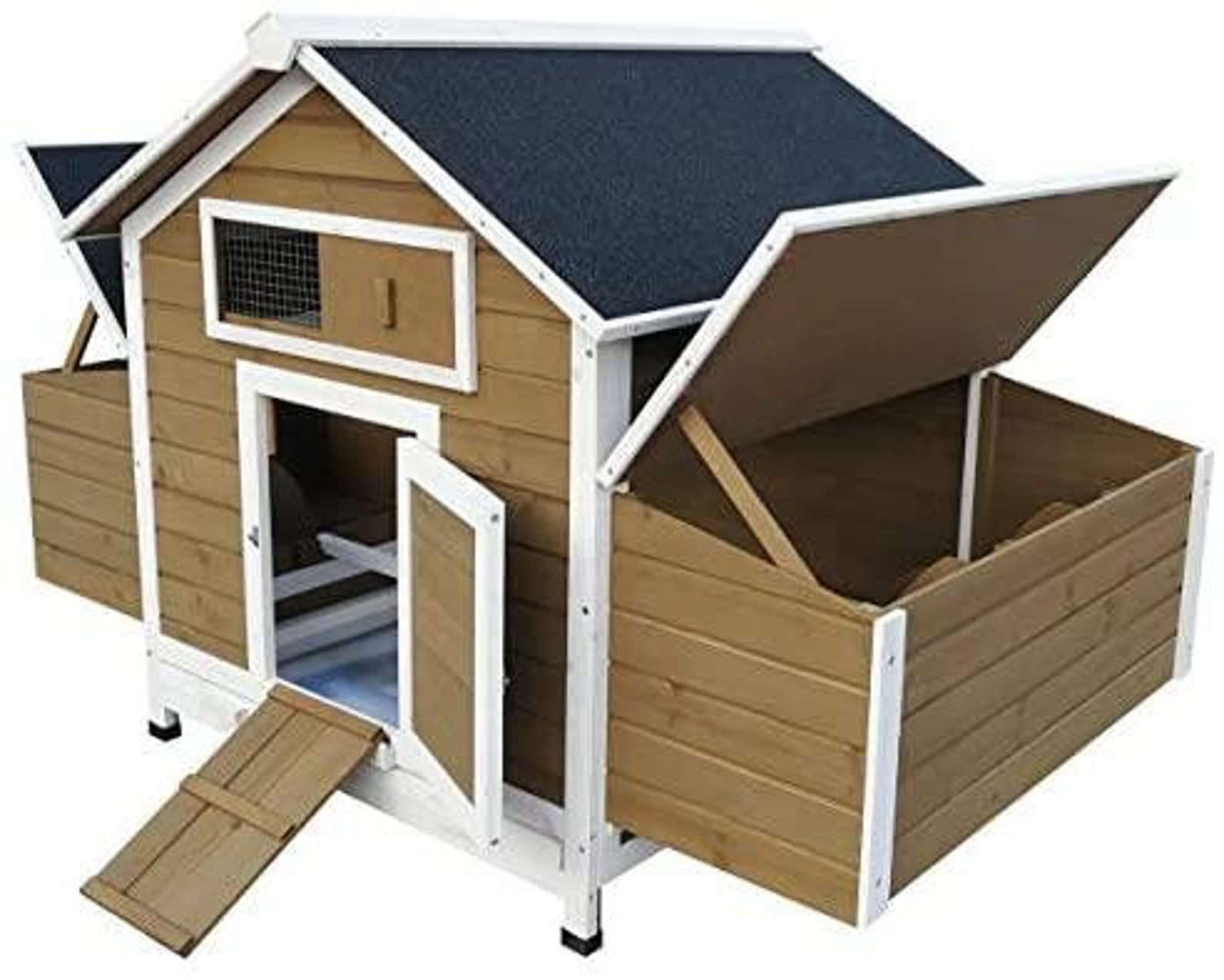 Wood Chicken Coop Waterproof Backyard Hen House 48 Bantam Etsy