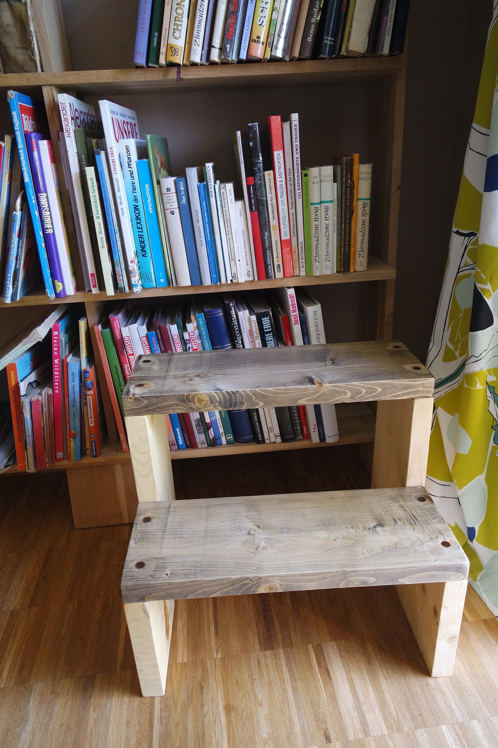 Tritthocker Tritt zwei Stufen Leiter ideal für die Küche | Etsy