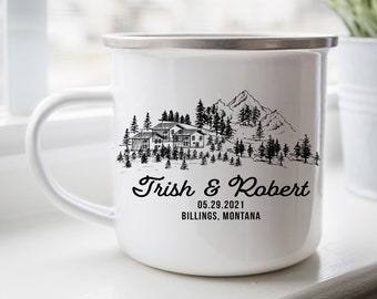 Campers Mug, Personalized Glamping Mug, Coffee Travel Mug