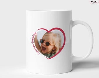 Grandma Photo Collage Mug - Birthday - Special Occasion - Custom Mug -  Personalized Gifts For All Occasions