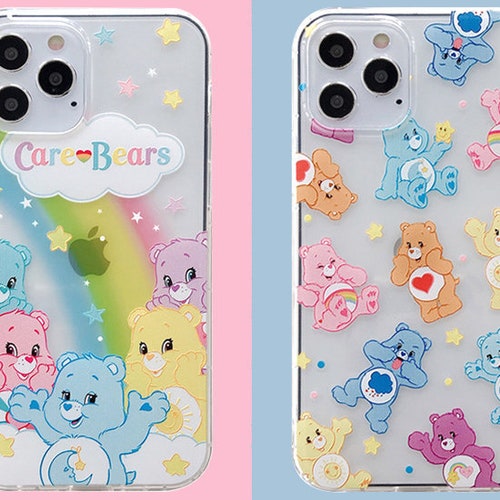 Cute Care Bears Rainbow Cartoon Clear Transparent Fun Iphone Etsy Cute Care Bears Rainbow Cartoon Clear Transparent Fun Iphone Etsy