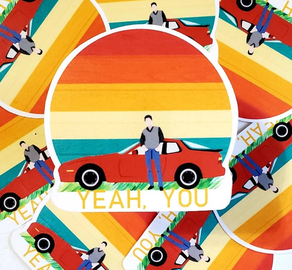 Sixteen Candles Sticker Jake Ryan Yeah You Retro Sunset 16 Etsy