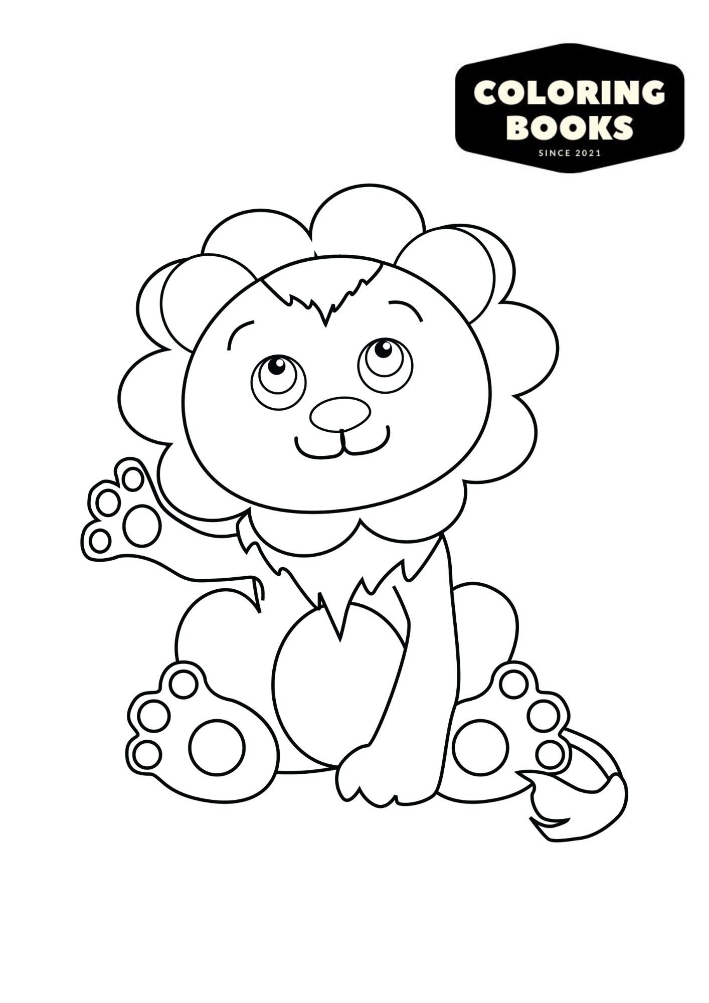 Animal Coloring Book 60 Printable Coloring Sheets Kids | Etsy