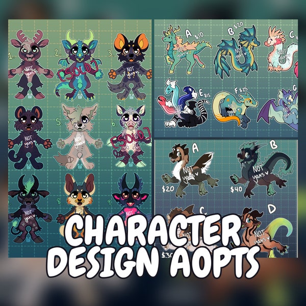 Character Design Adopts