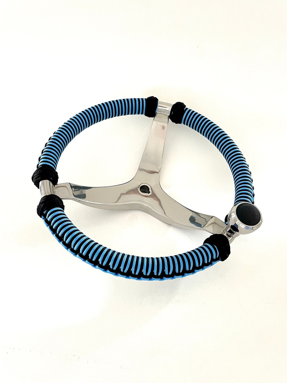 Paracord Wrapped Gemlux Stainless Steel Boat Steering Wheel. Etsy