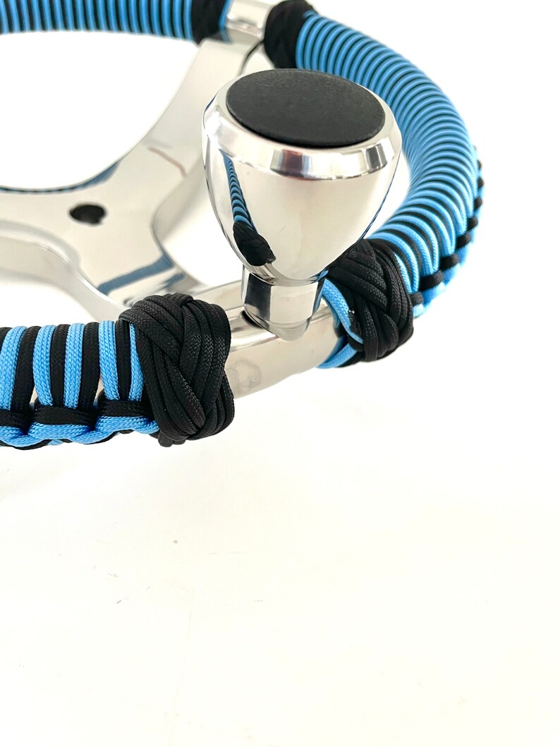 Paracord Wrapped Gemlux Stainless Steel Boat Steering Wheel. Etsy