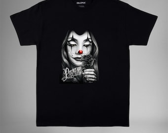 Payasa chicana t-shirt | vintage chicana | chicano art