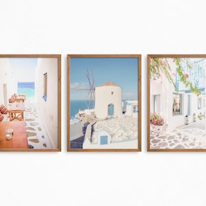 Santorini Path, Santorini, Greece Print, Santorini Wall Art, Greece Wall Art, Greece Decor, Printable Art, Instant Download