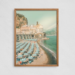 Beautiful Capri Ocean Landscape, Italy Print, Italian Beach, Amalfi Coast Print, Greece Wall Art, Capri Wall art, Downloadable Print