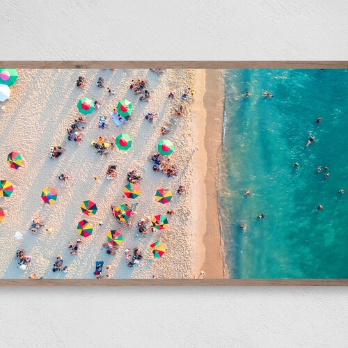 Samsung Frame TV Art Instant Download Pop Art Beach Samsung Etsy