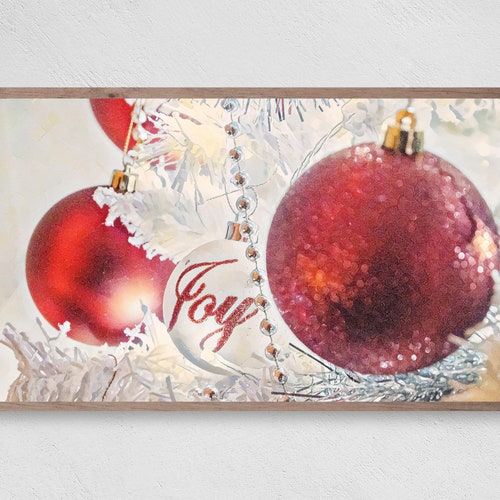 Samsung Frame TV Art Christmas Digital Download Frame TV Etsy