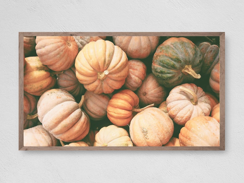 Pumpkin Pile, Samsung Frame TV Art, Instant Download, Fall, Pumpkins, Frame TV Art, Samsung Art TV, Digital Download for Samsung Frame 