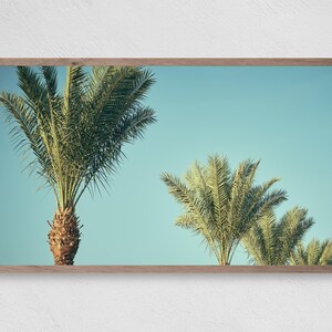 Samsung Frame TV Art, Download istantaneo, Fila di palme, Frame TV Art, Samsung Art TV, Download digitale per Samsung Frame
