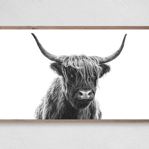 Samsung Frame TV Art Farmhouse, I&#39;m Sexy and I know it, Highland Cow, Instant Download, Farmhouse, Frame TV Art, Samsung Art