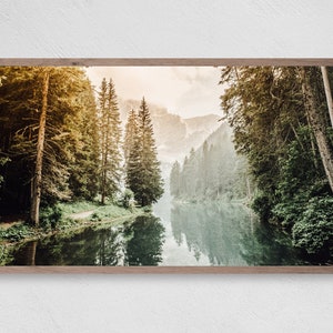 Samsung Frame TV Art, Instant Download, Mellow River, Frame TV Art, Samsung Art TV, Digital Download for Samsung Frame