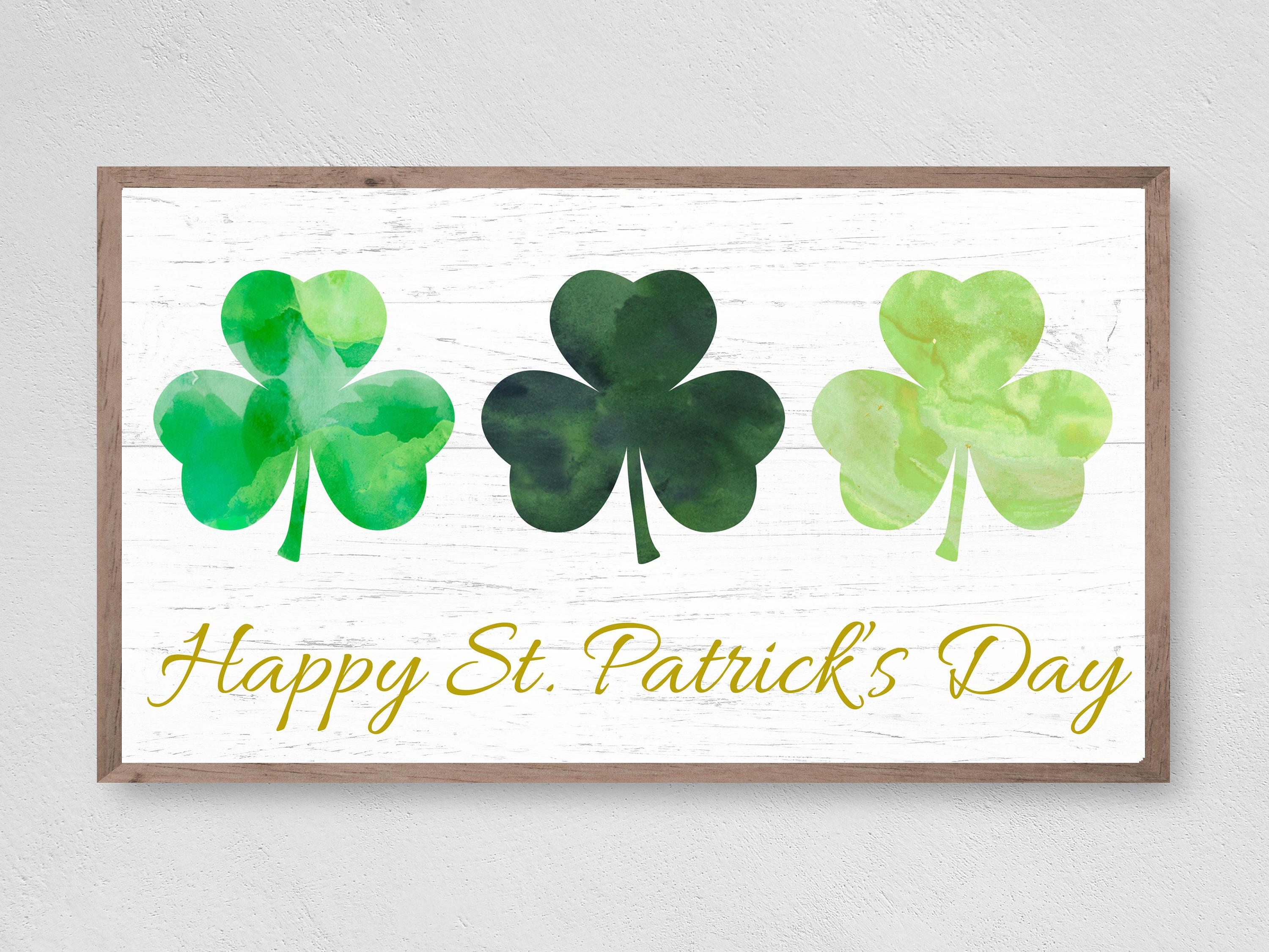 Samsung Frame TV Art St. Patrick's Day Happy St. - Etsy