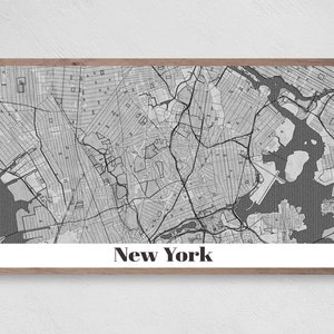 Samsung Frame TV Art, Mapa da cidade de Nova York, Download instantâneo, Samsung Art TV, Download digital para Samsung Frame, Map Art, Download instantâneo