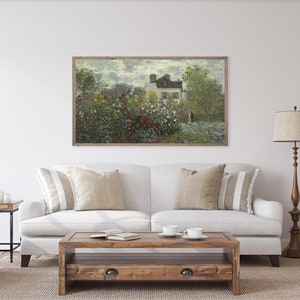 Artist Garden, Samsung Frame TV Art, Instant Download, Garden, Frame TV ...