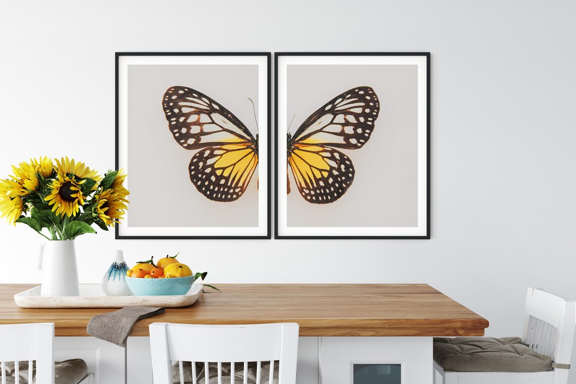 Butterfly Printable Butterfly Wall Decor Garden Print | Etsy