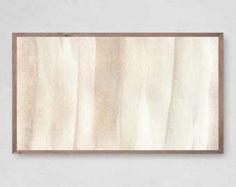 Neutral Abstract Art, Samsung Frame TV Art (Digital Download)