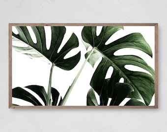 Tropical Palm Leaf, Samsung Frame TV Art (Digital Download)