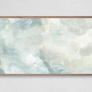 Samsung Frame TV Art Abstract, Abstract Mist Oil on Canvas, Samsung Art TV, Modern Art, Samsung Frame TV art, Digital Download, Modern Decor