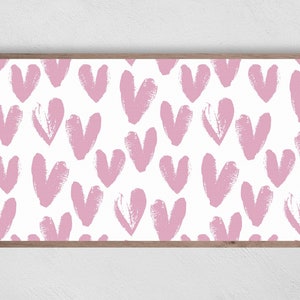 Valentine&#39;s Day Samsung Frame TV Art, Modern Painted Heart Art, Instant Download, Valentine, Frame TV Art, Samsung Art tv, Valentine Decor