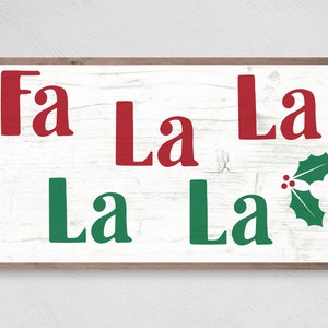 Samsung Frame TV Art Christmas, Christmas Fa la la la, Instant Download, Winter, Christmas, Frame TV Art, Samsung Art TV, Digital Download