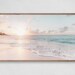 Samsung Frame TV Art, Pastel Golden Hour, Beach Fun, Instant Download, Samsung Art TV, Digital Download for Samsung Frame