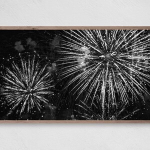 Samsung Frame TV Art 4 luglio, Fuochi d&#39;artificio, Download istantaneo, Estate, Capodanno, 4 luglio, Frame TV Art, Samsung Art