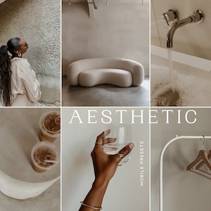 Die 10 besten ästhetischen Lightroom Mobile Voreinstellungen | Instagram Lifestyle Influencer | Blogger Presets|Mode Presets| Dunkle-Haut|Melanin