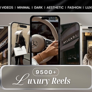 9500+ Faceless Viral Luxury Rich Lifestyle Videos, Reels, Cars, Yacht, Plane, Millionaire TikTok, Instagram, YouTube Shorts | PLR MRR Canva