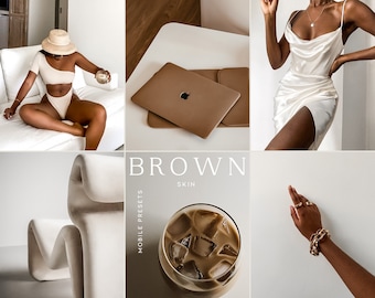 10 Best Seller Lightroom Mobile Preset Dark skin| Instagram travel influencer blogger Aesthetic presets|fashion presets| Dark-skin|melanin