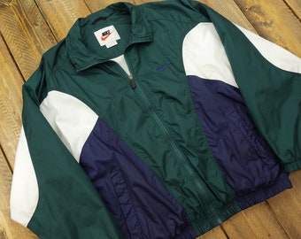 nike vintage windbreaker mens