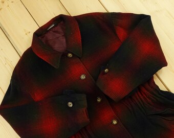 laura ashley red denim jacket