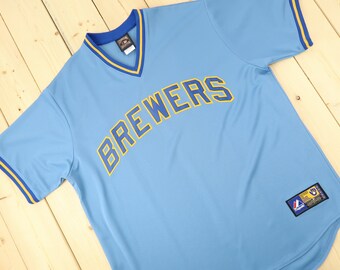 vintage brewers jersey