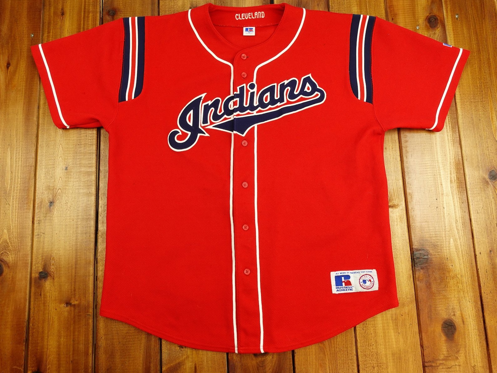 90s Cleveland Indians MLB Jersey Size XL Z4 Etsy
