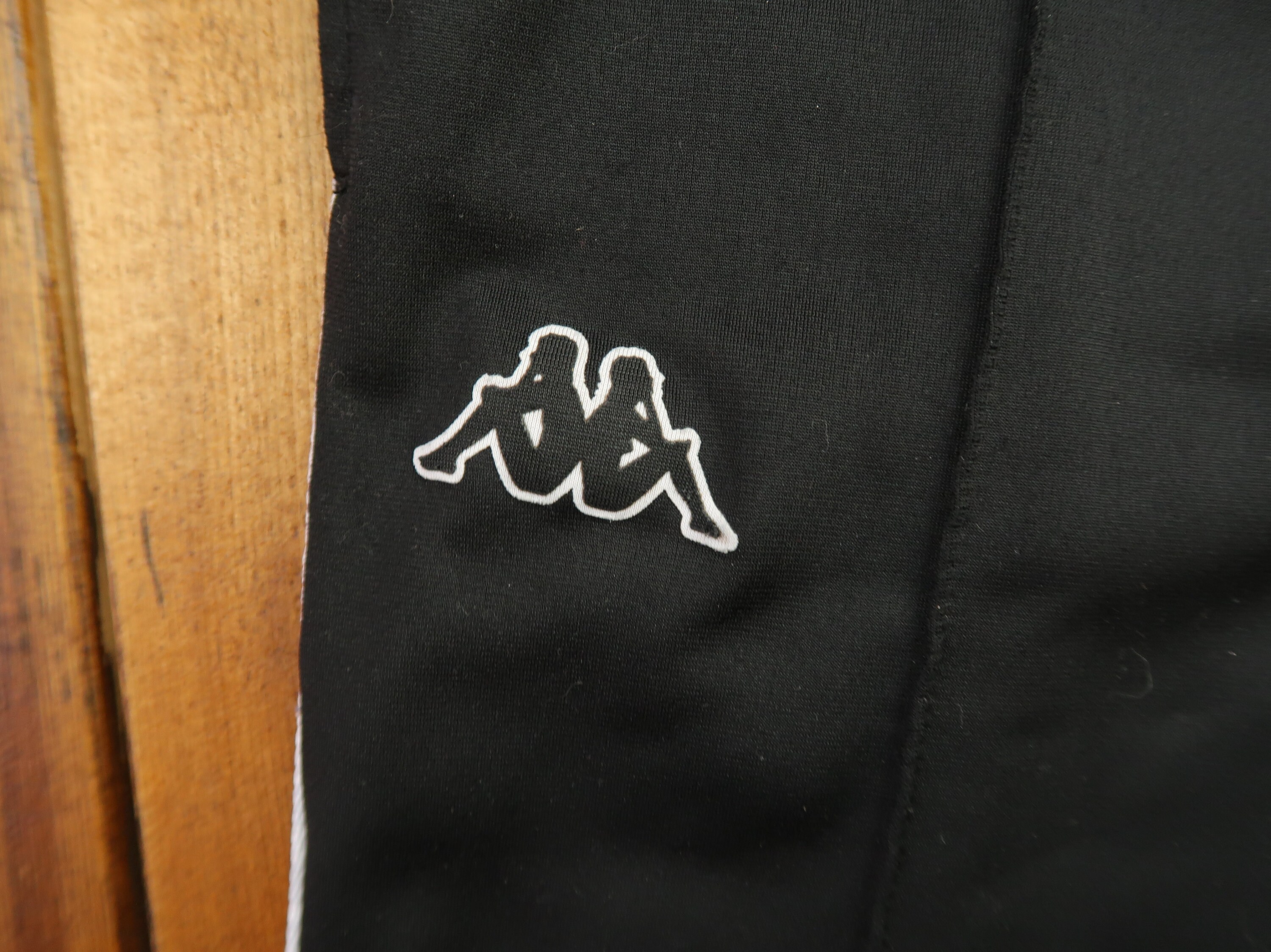 kappa button track pants
